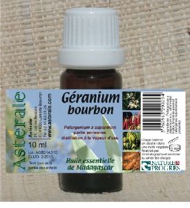 Huile Essentielle Géranium Bourbon BIO