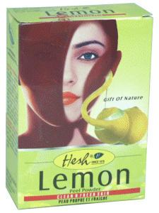 Poudre exfoliante aux zestes de citron - HESH