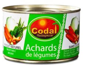 Achards de Lgumes 400 g CODAL