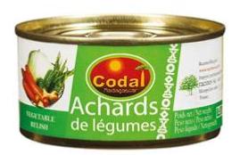 Achards de Légumes 130 g CODAL