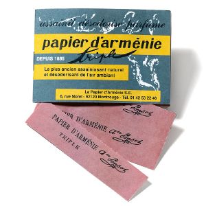 Papier d'Arménie Triple