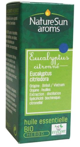 Huile Essentielle d'Eucalyptus citronné BIO