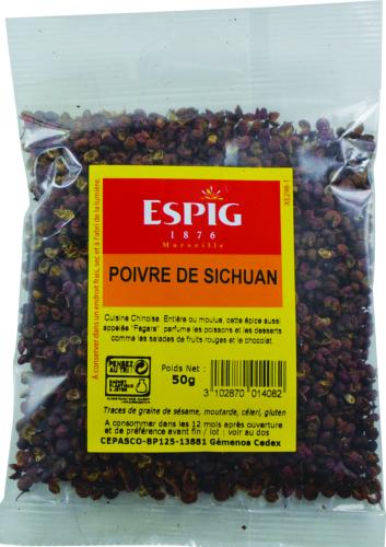 Poivre de Sichuan Fagara entier, 50 g