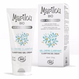 Gel crème clarifiant nuit BIO, MARILOU BIO