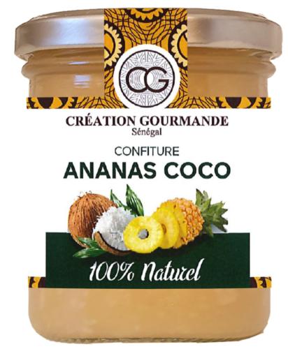 Confiture Ananas Coco SENEAFOOD