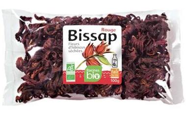 Fleurs de Bissap rouge séchées BIO RACINES
