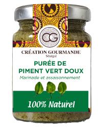 Purée de piment vert doux - 100 g SENEAFOOD