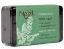 Savon d'Alep au charbon BIO