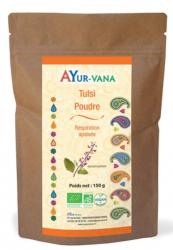 Tulsi BIO, poudre 150 g - Ayur Vana