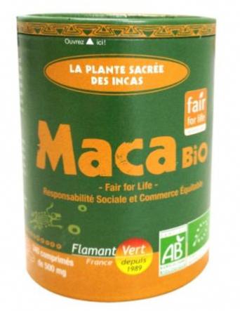 340 Comprimés de Maca BIO de 500 mg