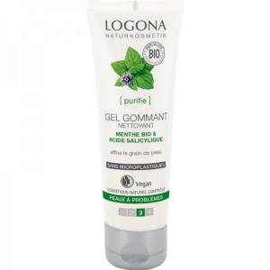 Gel gommant nettoyant Menthe BIO LOGONA