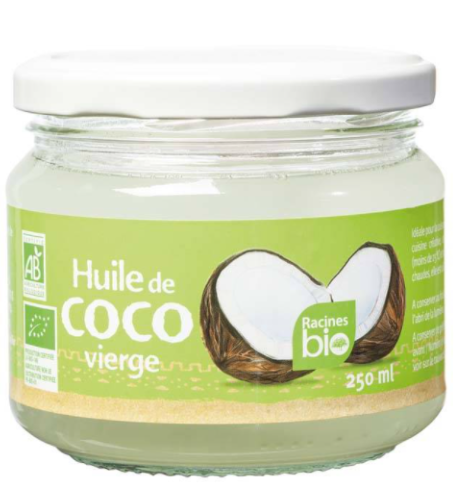 Huile de coco vierge BIO RACINES