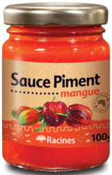 Sauce  piment  la mangue RACINES