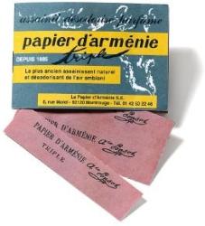 Papier d'Arménie Triple, 12 carnets