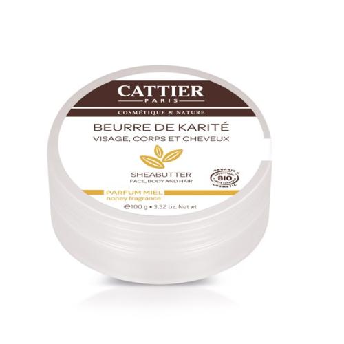 Beurre de Karité, parfum Miel BIO CATTIER