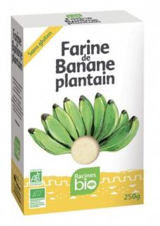 Farine de banane plantain BIO RACINES