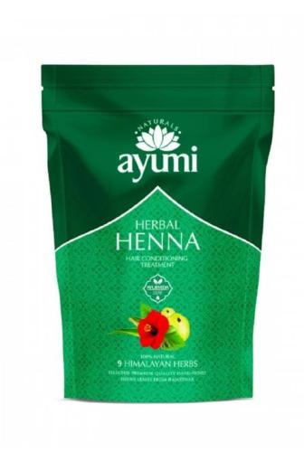 Herbal henna - Soin capillaire au henné & 9 herbes himalayennes  AYUMI