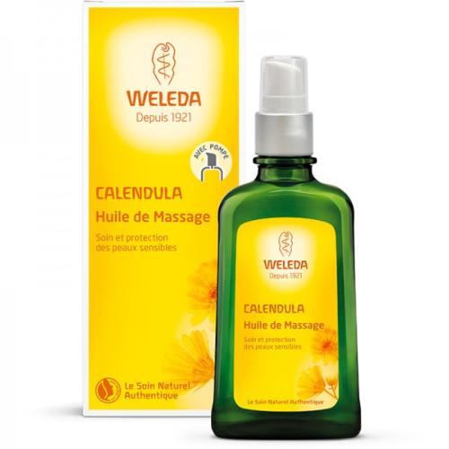 Huile de massage au calendula BIO WELEDA