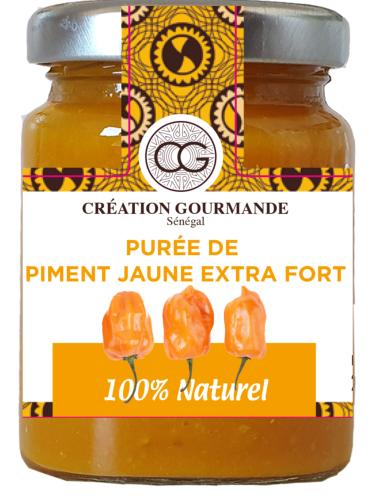 Purée de piment Jaune extra fort - 100 g SENEAFOOD