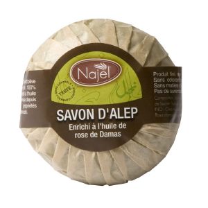 Savon d'Alep à l'huile de Rose