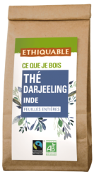 Thé noir Darjeeling d'Inde BIO