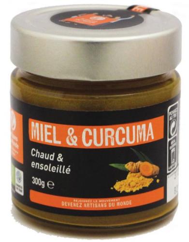 Miel BIO au Curcuma 300 g - Artisans du Monde