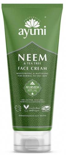 Crème visage au neem & arbre à thé 100 ml - AYUMI