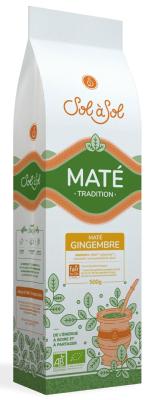 Maté gingembre citron BIO, 500 g