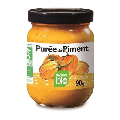 Purée Piments jaune racines BIO 90g RACINES