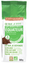 Arabica Equateur BIO, moulu 500 g