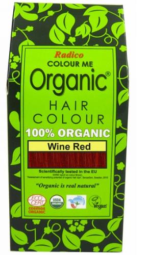 Coloration végétale vin rouge BIO, 100 g - Radico