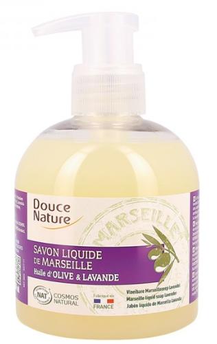 Savon liquide de Marseille à l'Huile d'Olive & Lavande - DOUCE NATURE