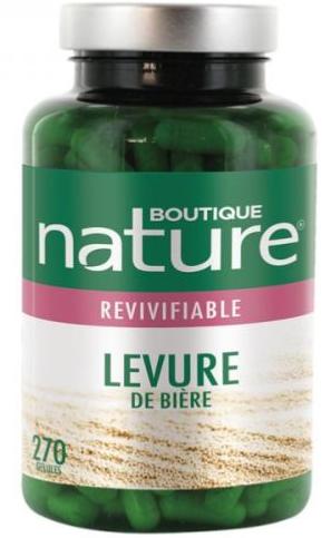 Levure de Bière revivifiable, 250 gélules - Boutique nature