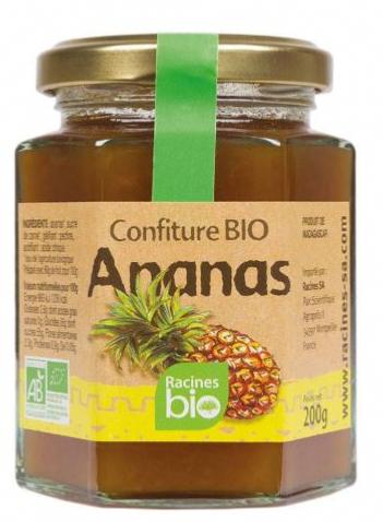 Confiture d'ananas BIO RACINES