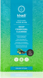 Masque Capillaire Ayurvédique deep charcoal cleanse - KHADI