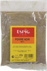 Poivre noir moulu 100g