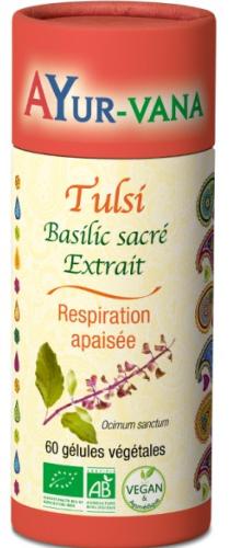 Tulsi BIO, 60 gelules - Ayur Vana