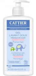 Gel Lavant doux Sans savon Corps et cheveux Bébé BIO CATTIER