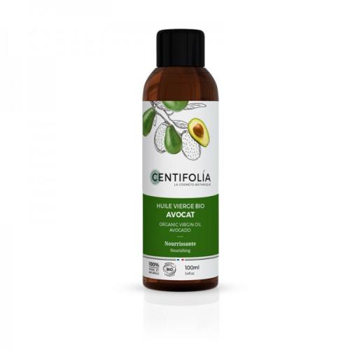 Huile vierge d'avocat BIO, 100 ml - CENTIFOLIA