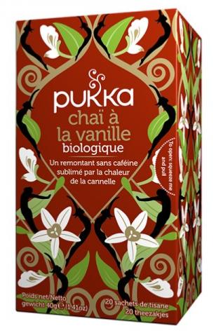 Infusion Chai à la vanille  BIO - PUKKA