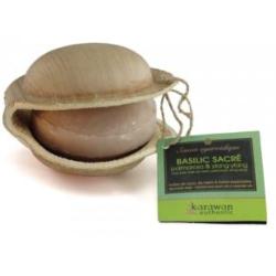 Savon ayurvédique Adoucissant Basilic sacré - 100 g, KARAWAN