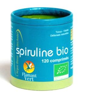 Spiruline BIO, 120 comprimés