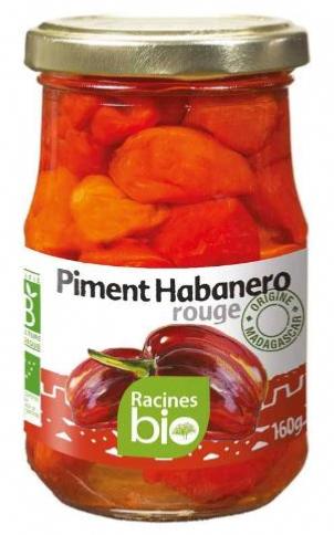 Piment Habanero rouge entier BIO, 160 g RACINES