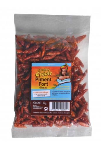 Piment fort Oiseau  50 g -  Chaleur Créole