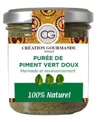 Purée de piment vert doux - 200 g SENEAFOOD