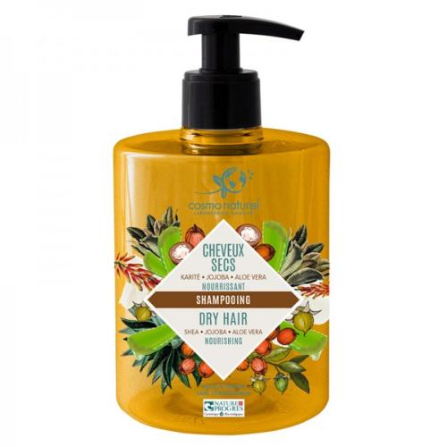 Shampoing Cheveux Secs - Karité, Jojoba, Aloe BIO COSMO NATUREL