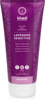 Shampoing ayurvédique Elixir Lavender sensitive  - KHADI