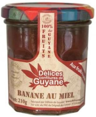 Confiture de Banane au miel DELICES DE GUYANE