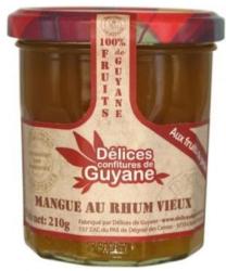 Confiture de Mangue au Rhum Vieux DELICES DE GUYANE