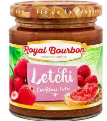 Confiture extra Letchis - ROYAL BOURBON